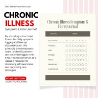 Herunterladbares Chronisches-Krankheits-Symptom- u