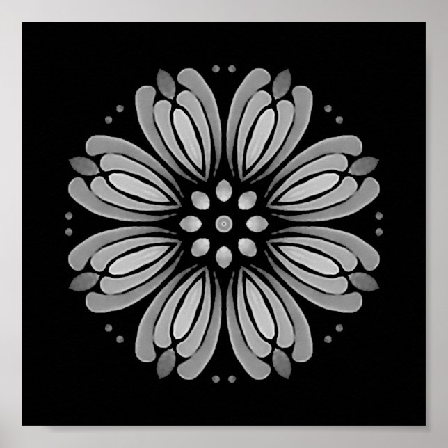 Herunterladen eines eigenen Mandala-Posters Poster (Vorne)