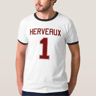 Herveaux #1 Fußball-Jersey-T - Shirt