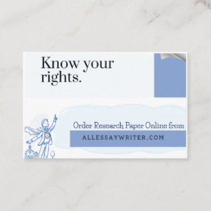 Hervorragende akademische Leistung mit Studyprofy Visitenkarte