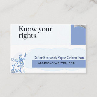 Hervorragende akademische Leistung mit Studyprofy Visitenkarte