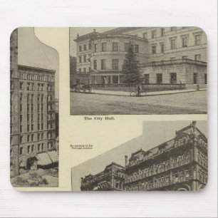 Hervorragende Bldgs, Portland, Oregon Mousepad