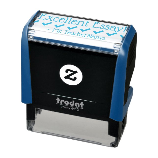 "Hervorragende Essay!" Tutor-Feedback-Rubber-Brief Permastempel (Produkt)