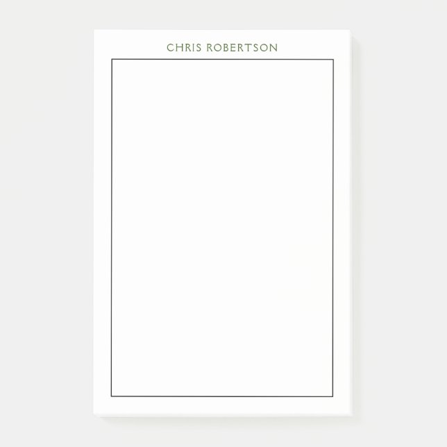 Hervorragende, Schwarz-weiße Bezeichnung Post-it Klebezettel (Vorderseite)