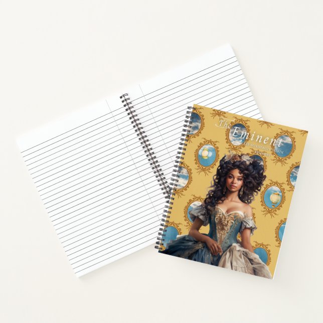 Hervorragende *und gelegentlich chaotische Bezeich Notizbuch (Innenseite)