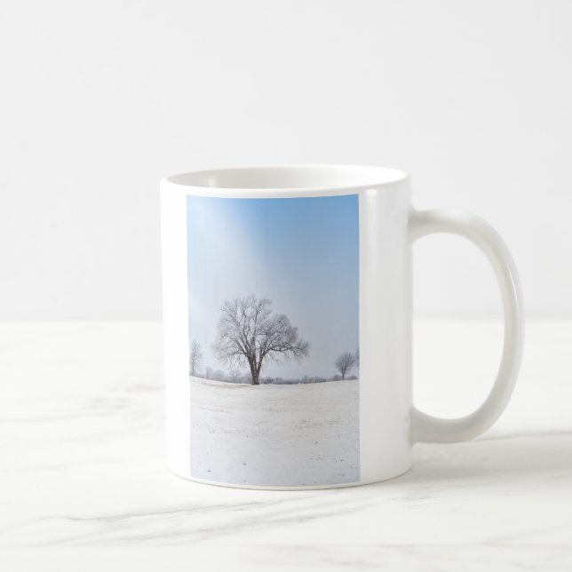 Hervorragende Wintereiche Kaffeetasse (Rechts)