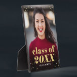 Hervorragender Class-EDITABLE-COLOR-Abschluss-Plaq Fotoplatte<br><div class="desc">Tolle Erinnerung an diesen besonderen Meilenstein im Leben. Die Hintergrundfarbe kann online angepasst werden! Matching Artikel finden Sie auf unserer Website: www.berryberrysweet.com oder auf Anfrage.</div>