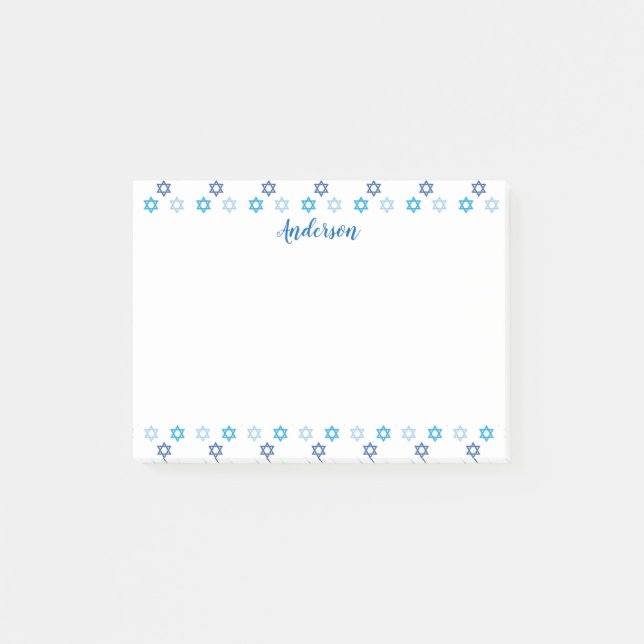 Hervorragender Star von David Post-it Klebezettel (Vorderseite)