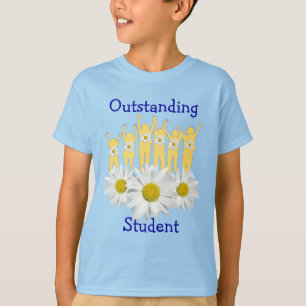 Hervorragender Student - Gänseblümchen blüht T  T-Shirt