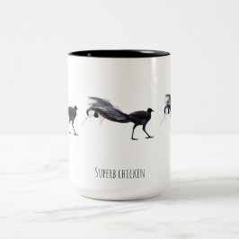Hervorragendes Huhn Zweifarbige Tasse