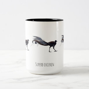 Hervorragendes Huhn Zweifarbige Tasse