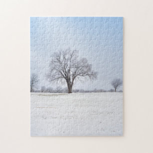 Hervorragendes Winteroak Tree Puzzle