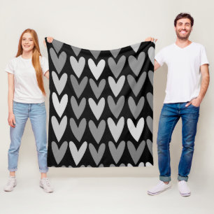 Herz 4 fleecedecke