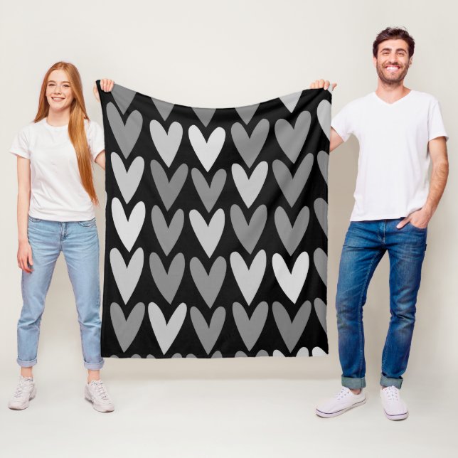 Herz 4 fleecedecke (Beispiel)