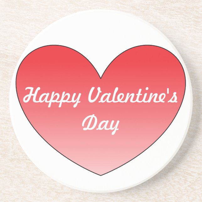 Herz 4 getränkeuntersetzer (Vorne)