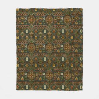 Herz Afrikas Fleecedecke