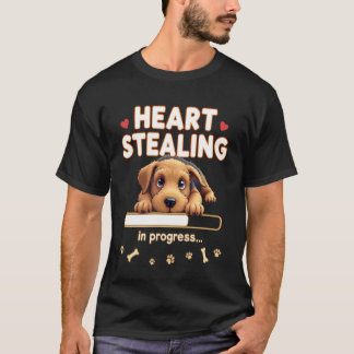 Herz Airedale Terrier Hund Lustiges Geschenk Aired T-Shirt
