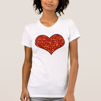 Herz am Feuer T-Shirt