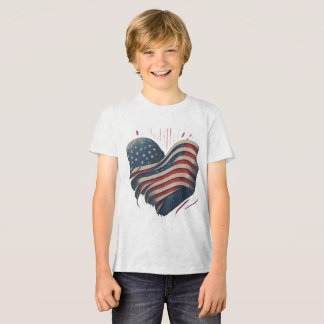Herz Amerikas Tri-Blend Shirt