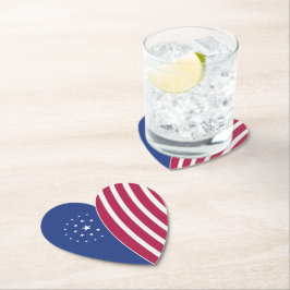 Herz Amerikas Untersetzer