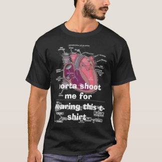 Herz, Aorta schießen mich für das Tragen dieses T T-Shirt