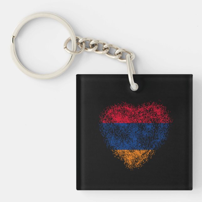 Herz Armeniens Schlüsselanhänger (Vorderseite)