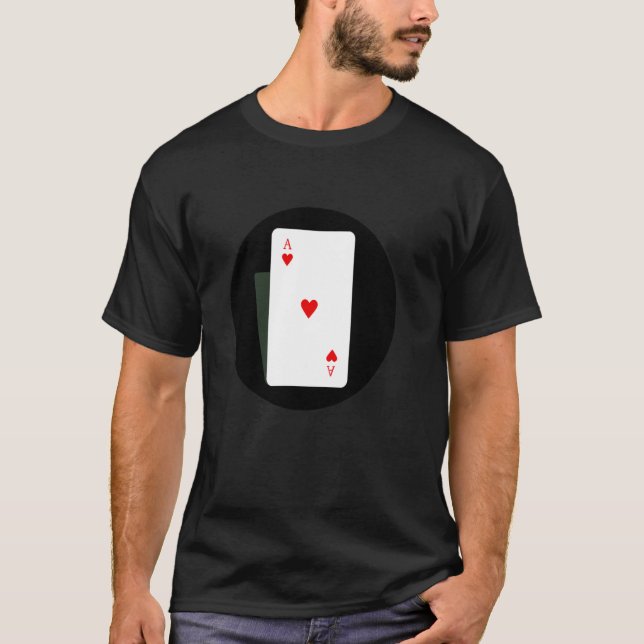 Herz-Ass T-Shirt (Vorderseite)