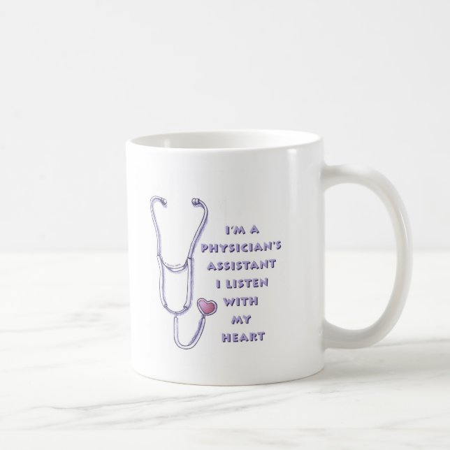 Herz-Assistent-Arzt-Mug Kaffeetasse (Rechts)