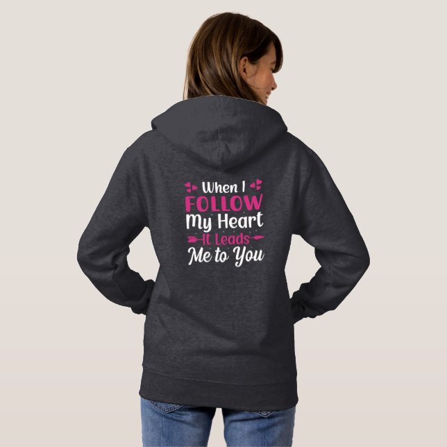 Herz auf Hoodies & Sweatshirts (Schwarz voll)