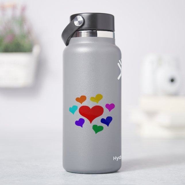 Herz Aufkleber (HydroFlask)