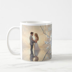 Herz aus Glas - Zerschlagene Romanze Traum Tasse