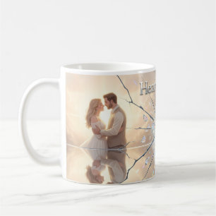 Herz aus Glas - Zerschmetterte Romanze Traum Tasse