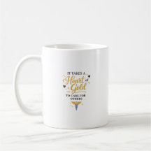 Herz aus Gold Arzt Inspirierendes Zitat Design
