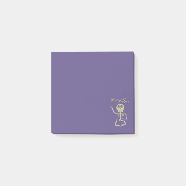 Herz aus Gold Post-It Notizen (Vorderseite)