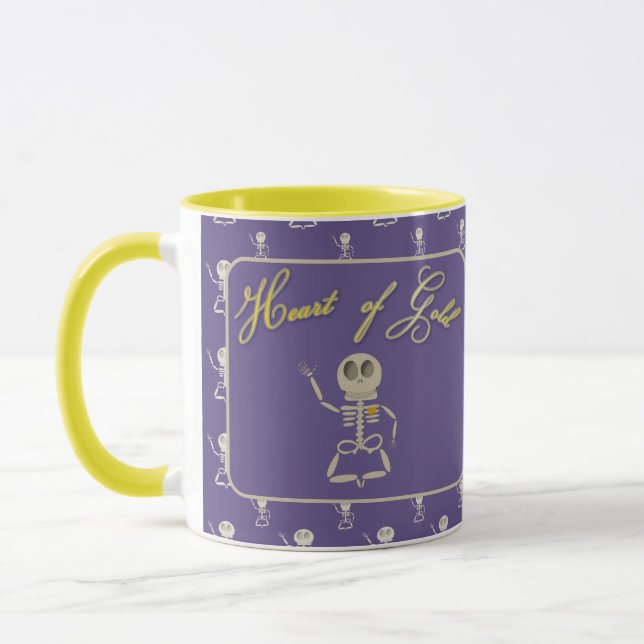 Herz aus Gold Tasse (Links)
