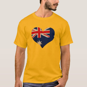 Herz Australiens T-Shirt
