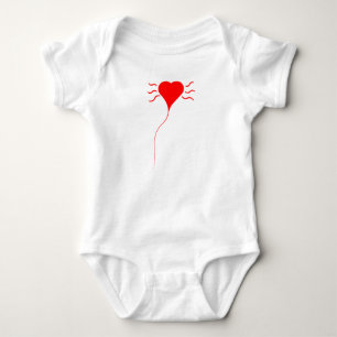 Herz Baby Strampler
