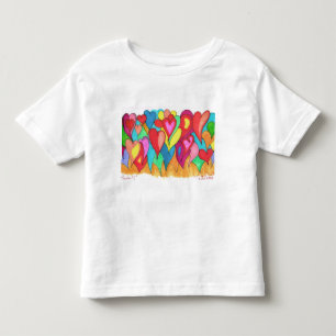 Herz-Ballone auf T-Shirt 4T