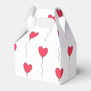 Herz Balloons Geschenkschachtel