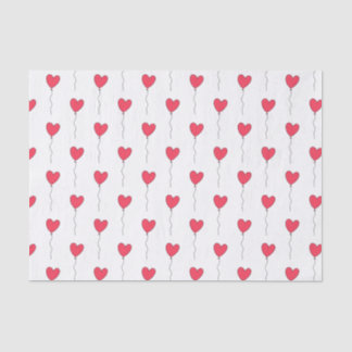 Herz Balloons Seidenpapier