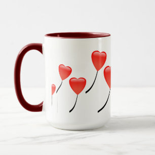 Herz Balloons Tasse