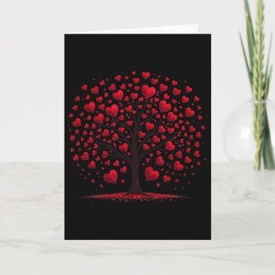 Herz Baum Der Herzen Liebe Valentin Valentinstag Karte