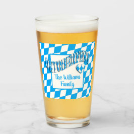 Herz Bayern Bayern Bayerische Flaggenfarben Oktobe Glas