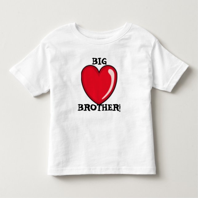 Herz, BIGBROTHER! Kleinkind T-shirt (Vorderseite)