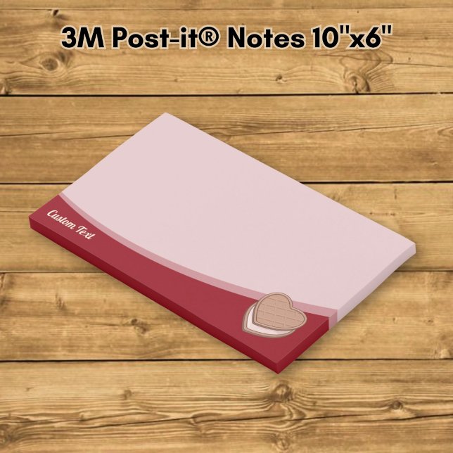 Herz Biscuit Postit Hinweise Post-it Klebezettel (Von Creator hochgeladen)