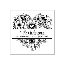 Herz-Blume Split Monogram Theme