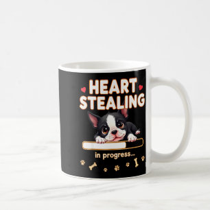 Herz Boston Terrier Hund Lustiges Geschenk Bostie  Kaffeetasse