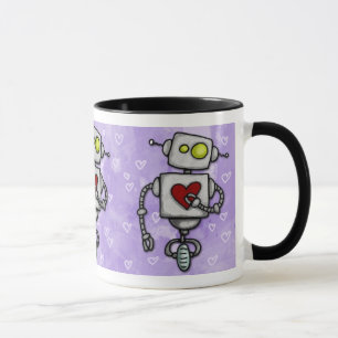 Herz Bot-Tasse Tasse