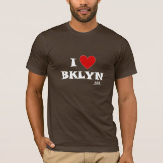 Herz-Brooklyn-Männer N.Y.E-I T-Shirt