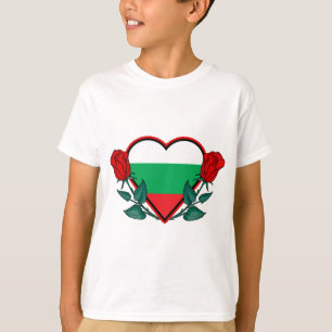 Herz Bulgarien T-Shirt